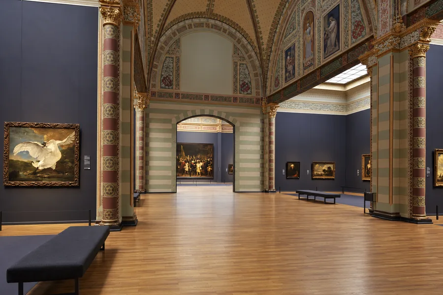 Paintings in the Rijksmuseum permanent collection galleries